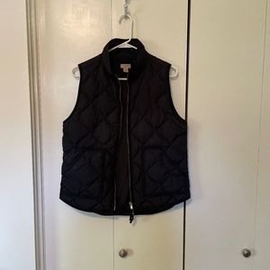 J.Crew Women’s Quilted Vest, Size Medium